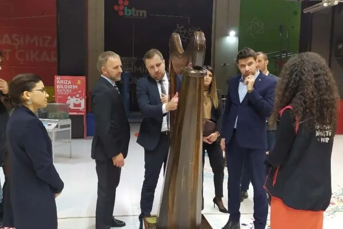 Büyükelçi BTMyi ziyaret etti