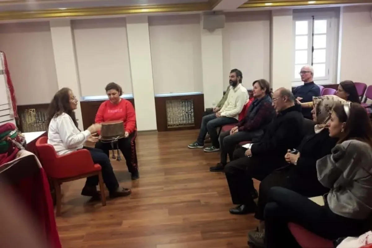Kültür Akademisinde belge heyecanı