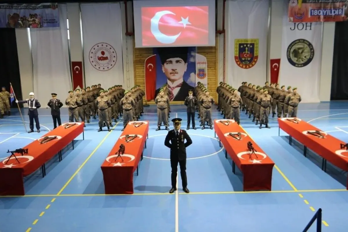 Bursada 29uncu dönem bedelli askerler terhis oldu