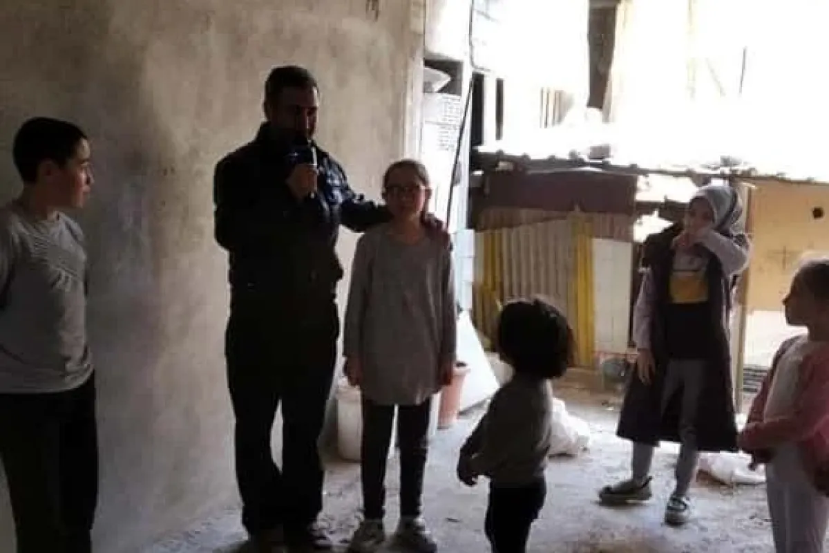 Çocuklar bayramlarını böyle kutladı