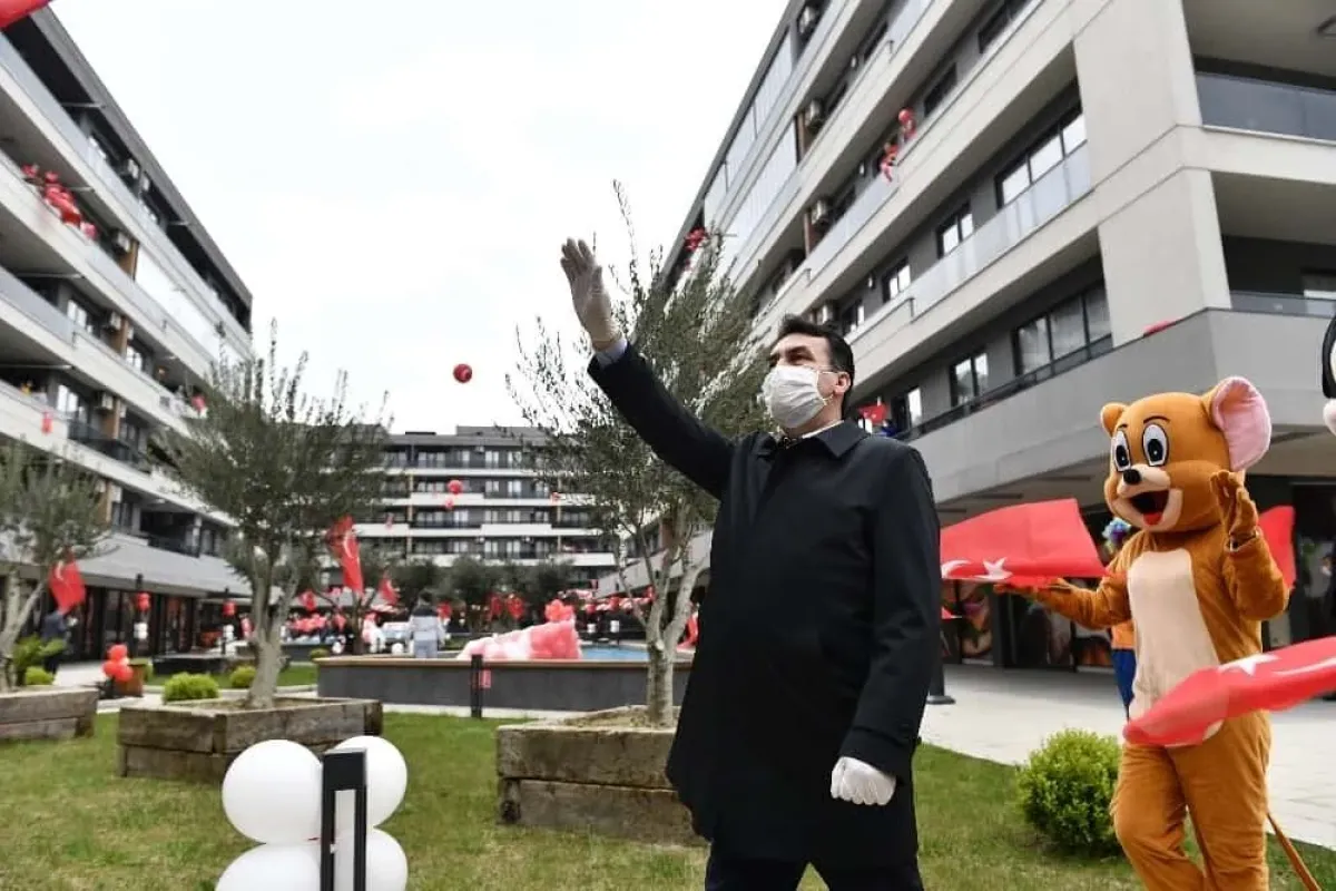 Osmangaziden çocuklara 23 Nisan sürprizi