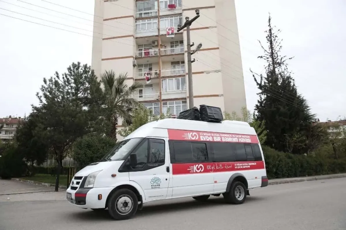 Nilüferde 23 Nisan coşkusu