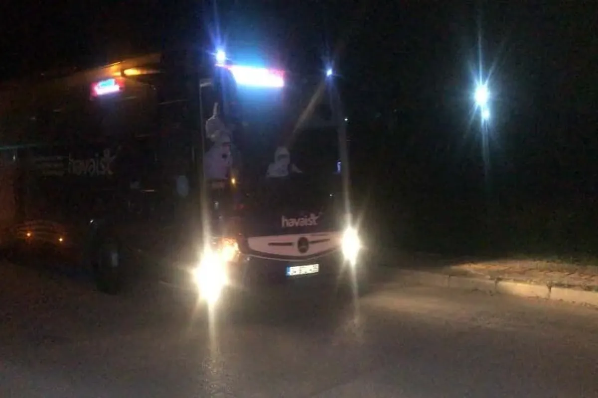 Yurt dışından getirilen 439 kişi Bursada yurda yerleştirildi