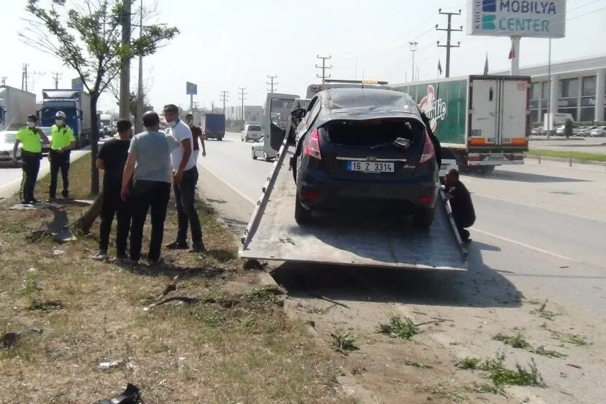Bursada kaza: 3 yaralı