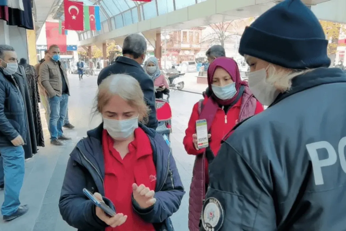 Çarşıdaki denetimi denetlediler