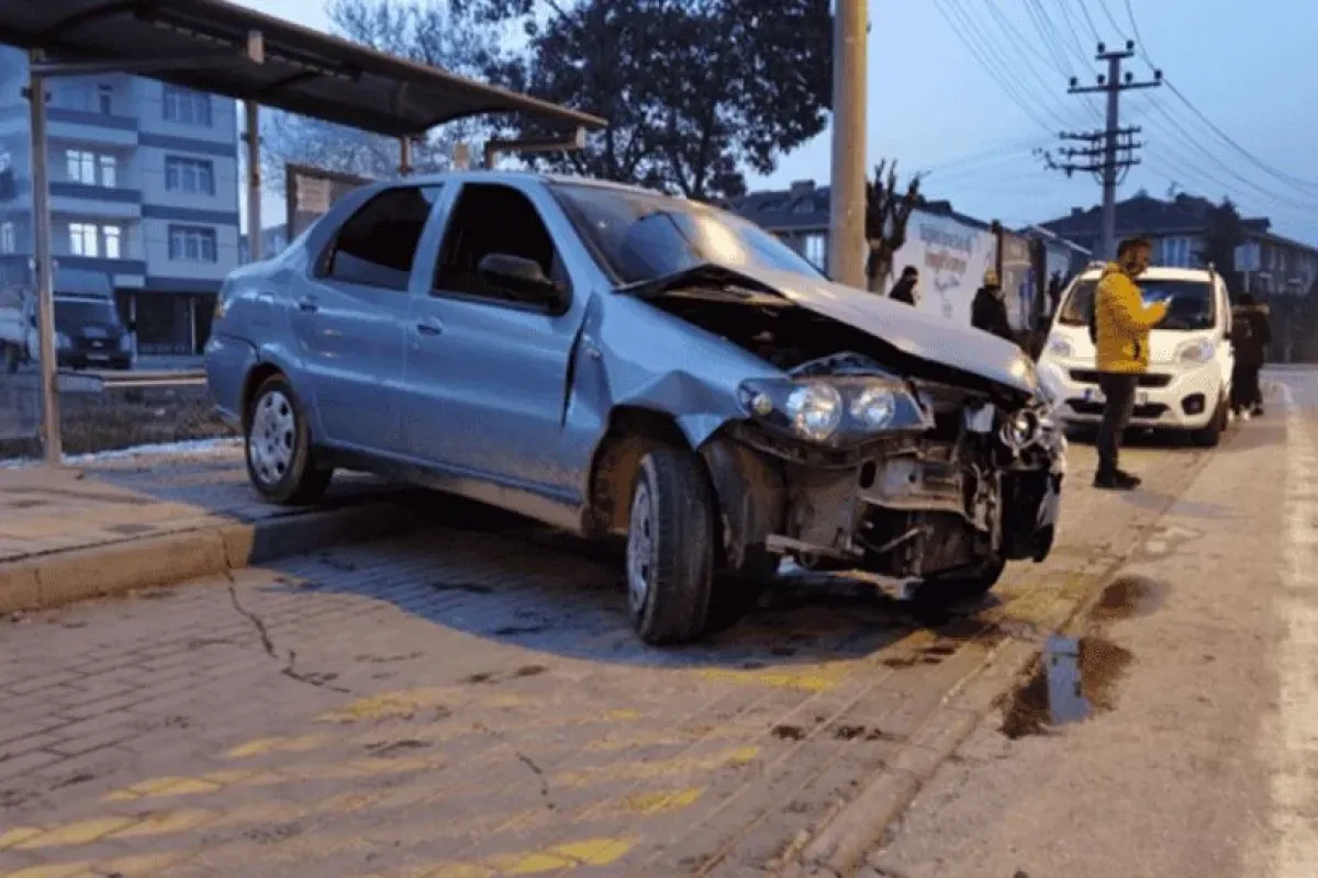 İnegölde alkollü sürücü dehşeti