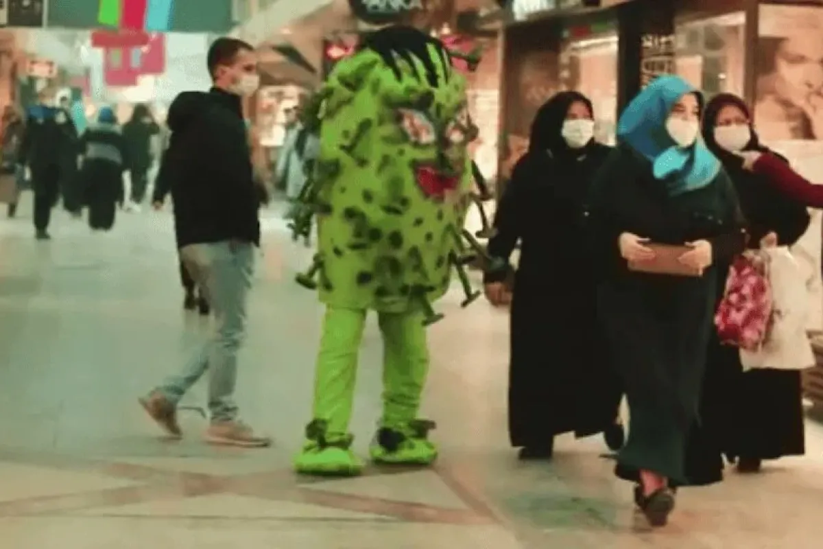 Koronavirüs İnegöl sokaklarında