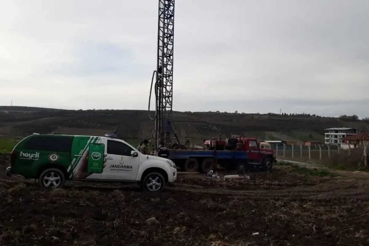 Bursada kaçak sondaja jandarma baskını