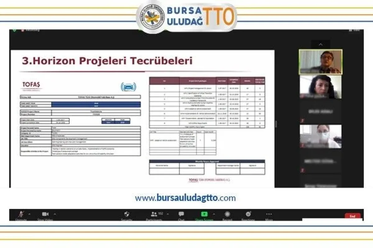 Uludağ TTOda tecrübeler konuşuyor