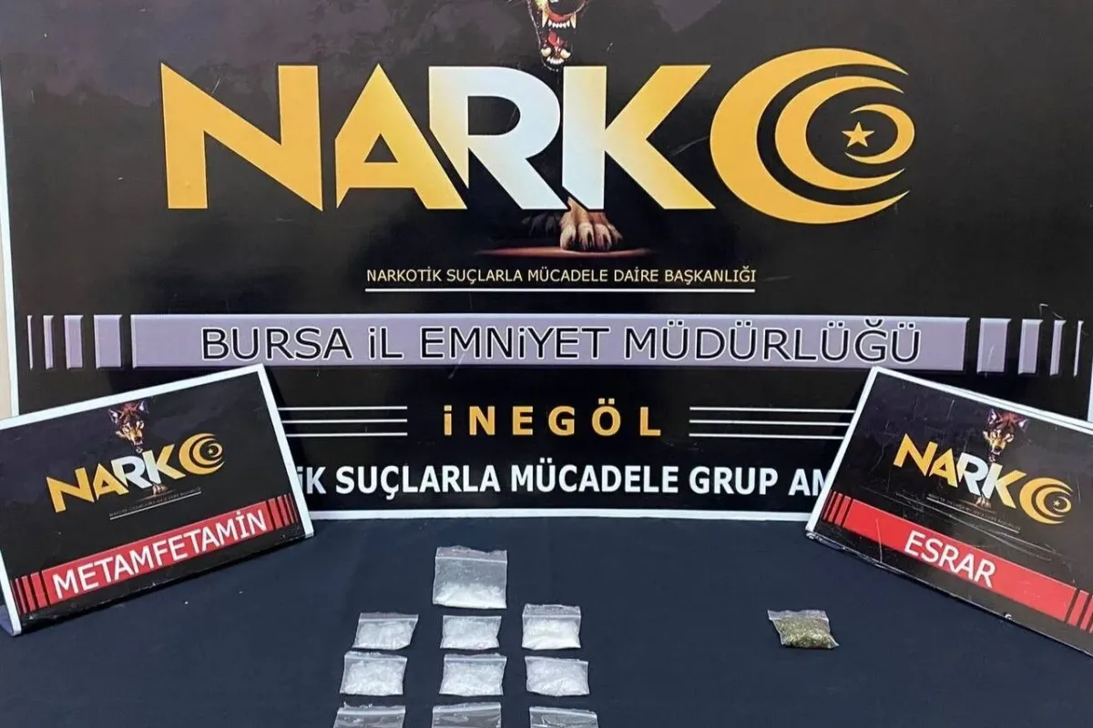 İnegölde uyuşturucu operasyonu: 7 gözaltı