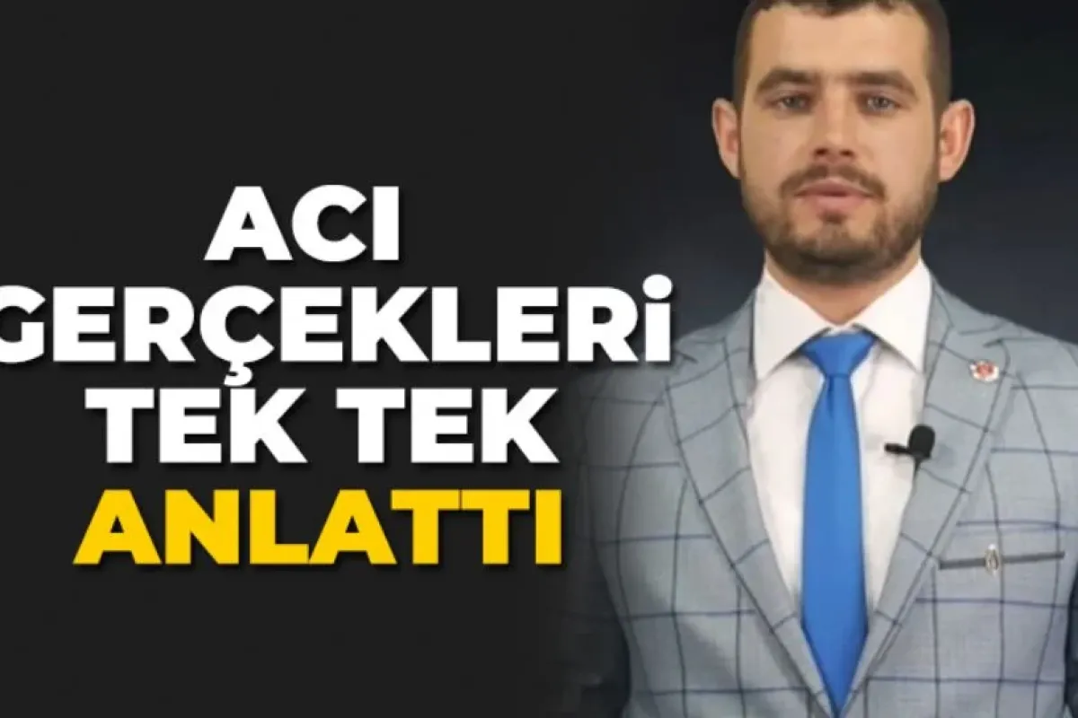 Acı gerçekleri tek tek anlattı