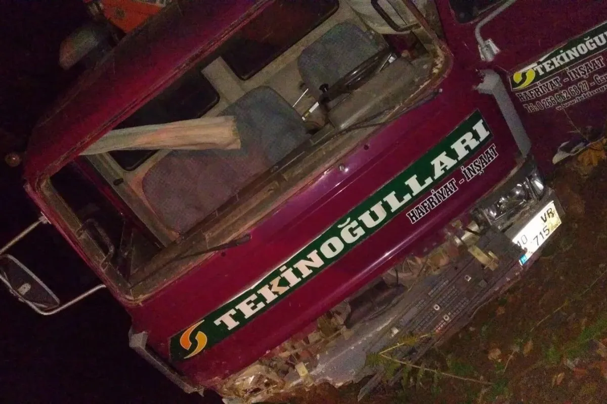 Camdan fırladı, uçurumdan çıkarıldı
