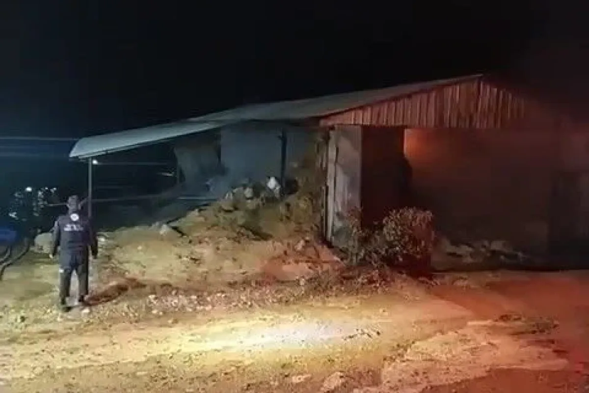 Bursada korkutan samanlık yangını