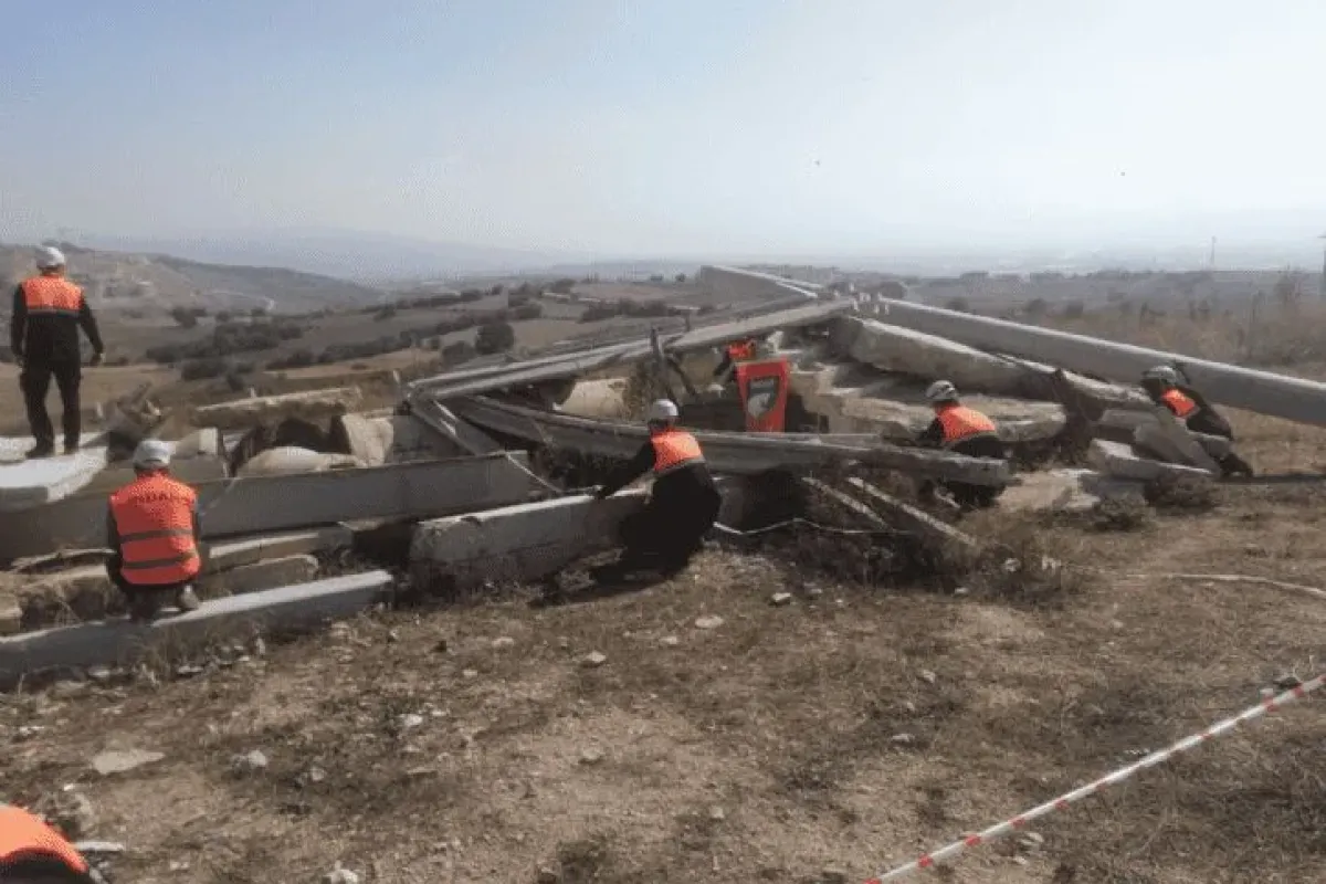 İNDAKtan enkaz çalışması