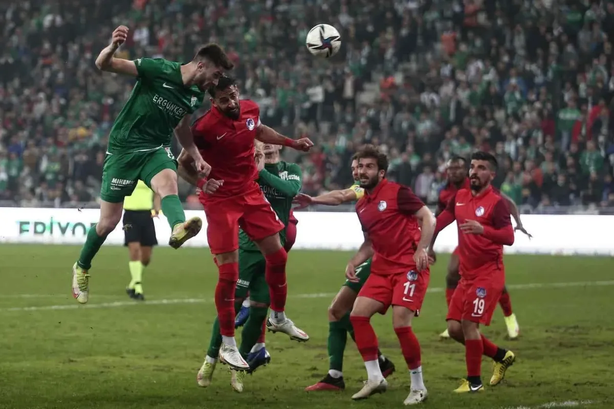 Spor Toto 1. Lig: Bursaspor: 2 - Ankara Keçiörengücü: 0