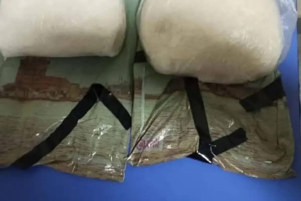 Otogarda 2 kilo metamfetamin ile yakalandı