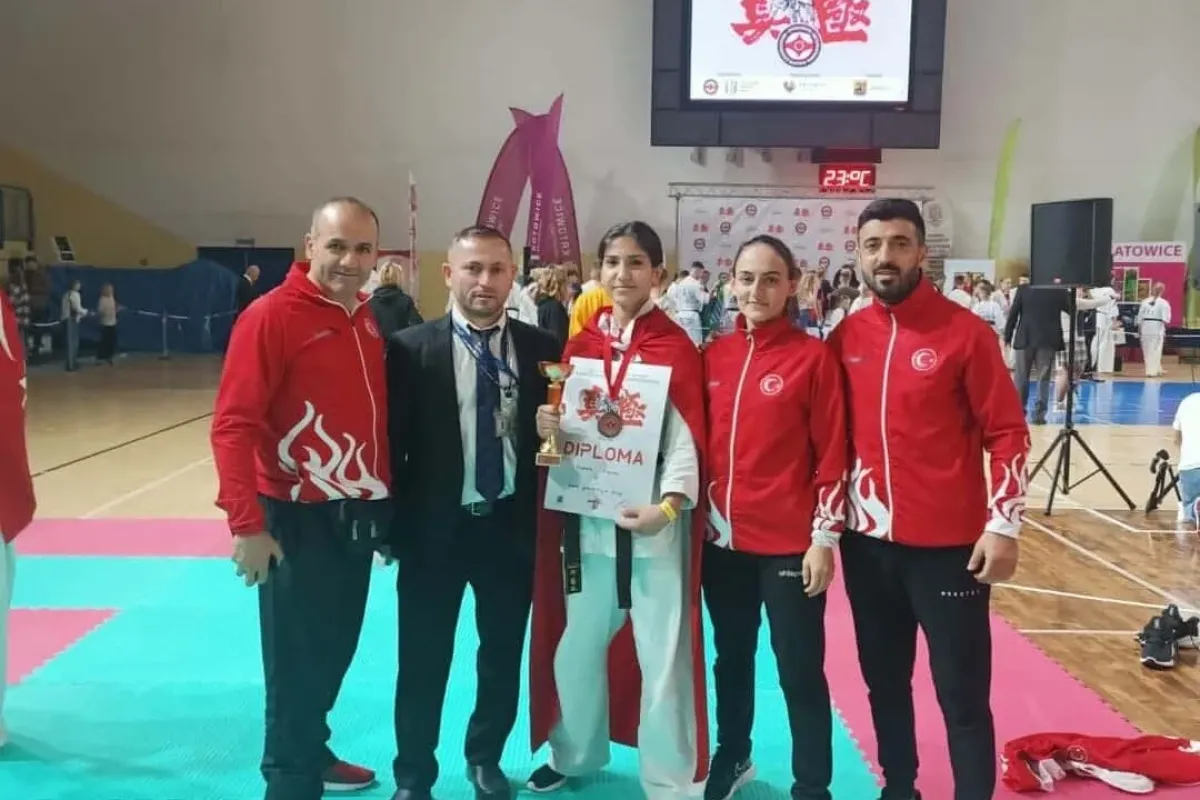 Yıldırımlı sporcu Avrupa üçüncüsü