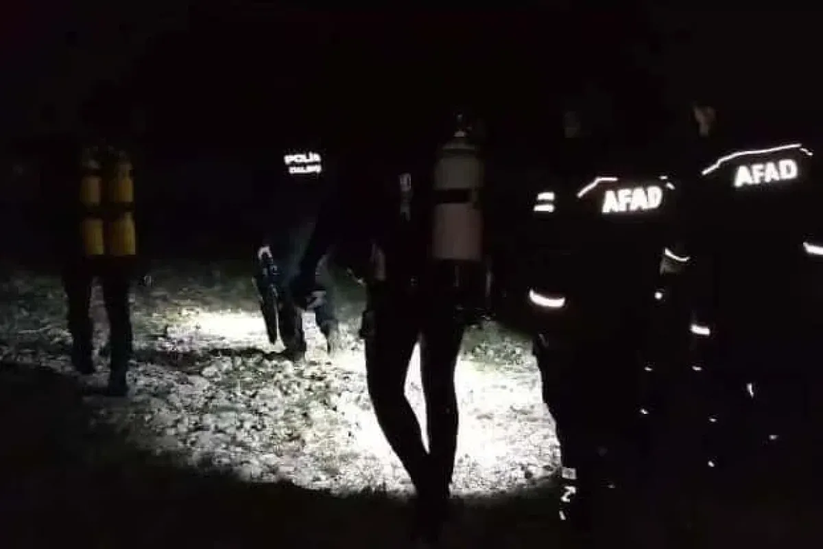 İznik Gölünde kayıp kardeşleri arama çalışmaları devam ediyor