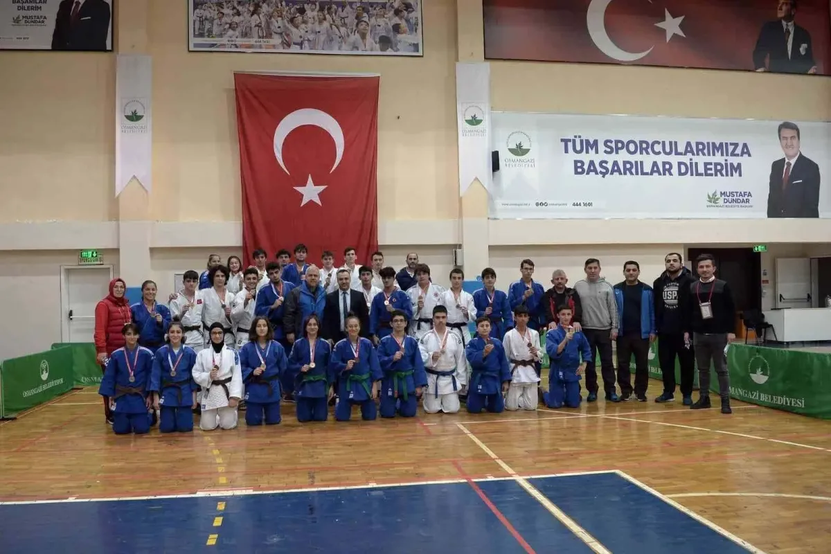 Osmangazili judocular madalyaya doymuyor