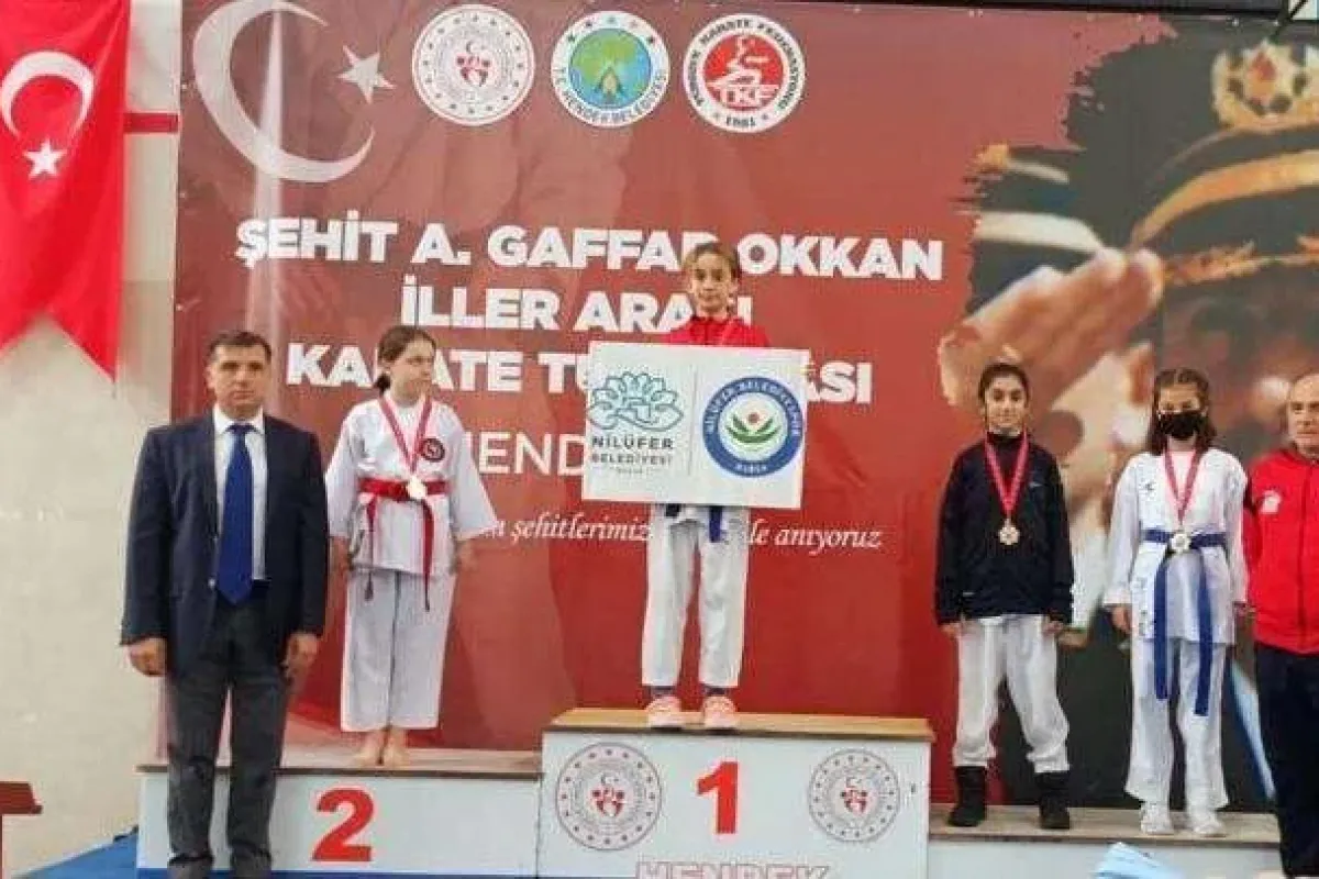 Nilüferli karatecilerden 7 madalya