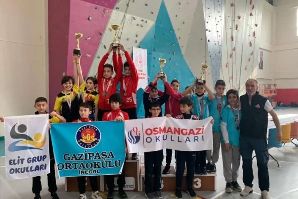 İnegöllü sporcular kupaları kimseye bırakmadı