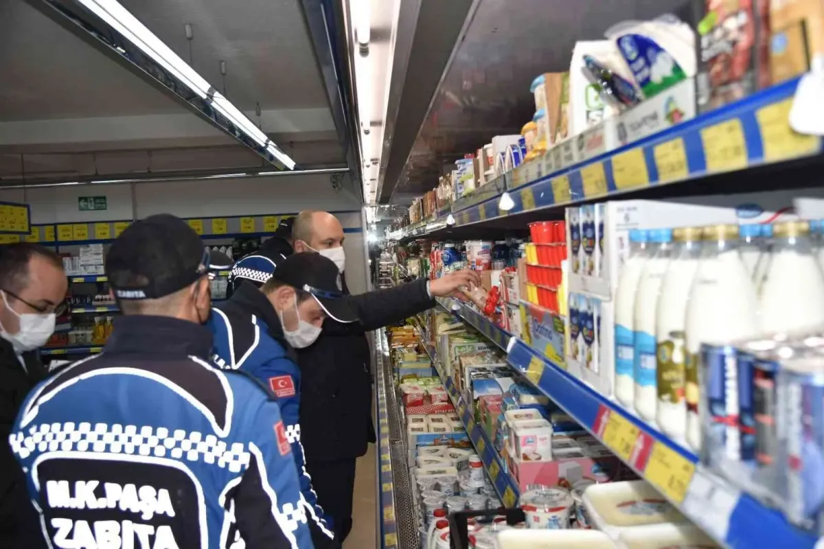 Mustafakemalpaşada zabıtadan KDV denetimi