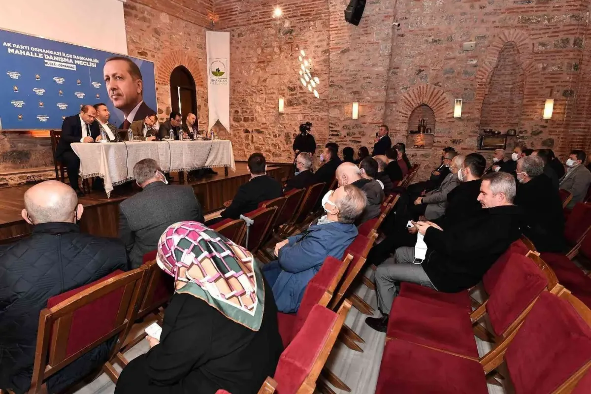 AK Parti Osmangazide istişare zamanı