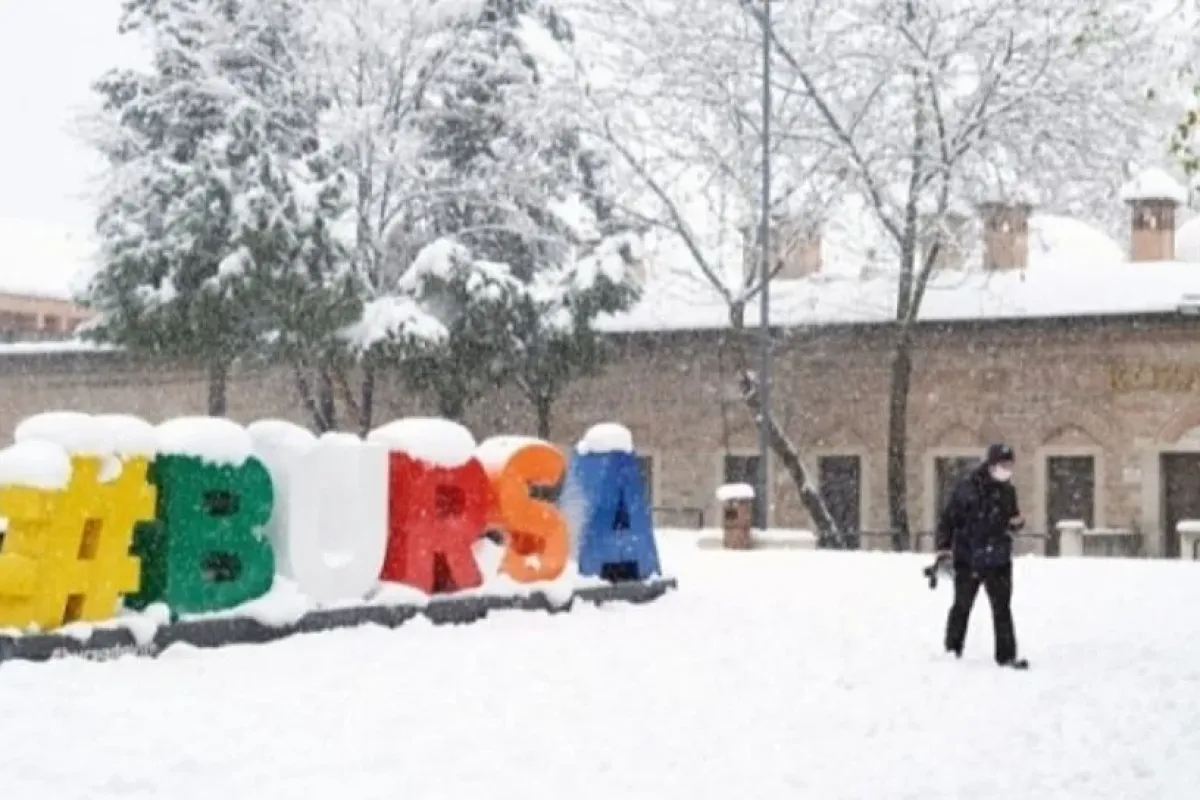 Meteorolojiden Bursa için kar uyarısı