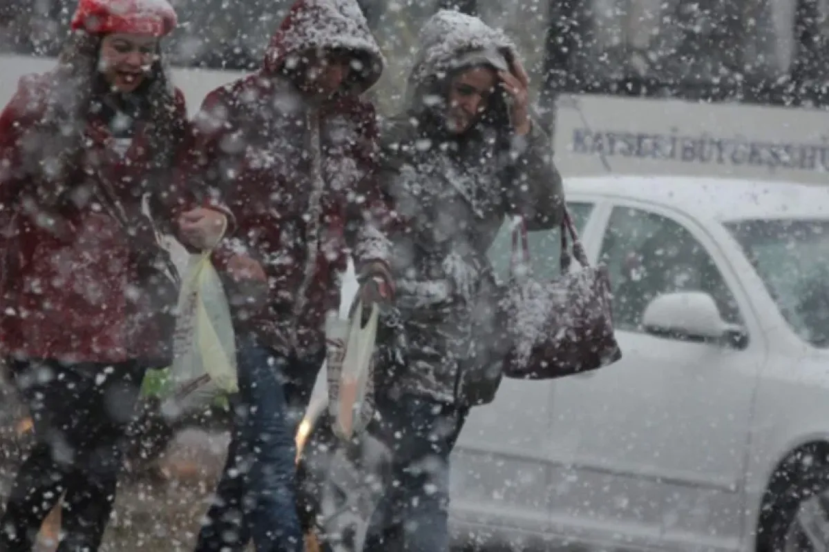 Kar yağışı günlerce sürecek