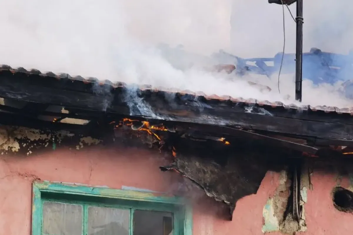 Orhaniye Mahallesi'nde korkutan yangın