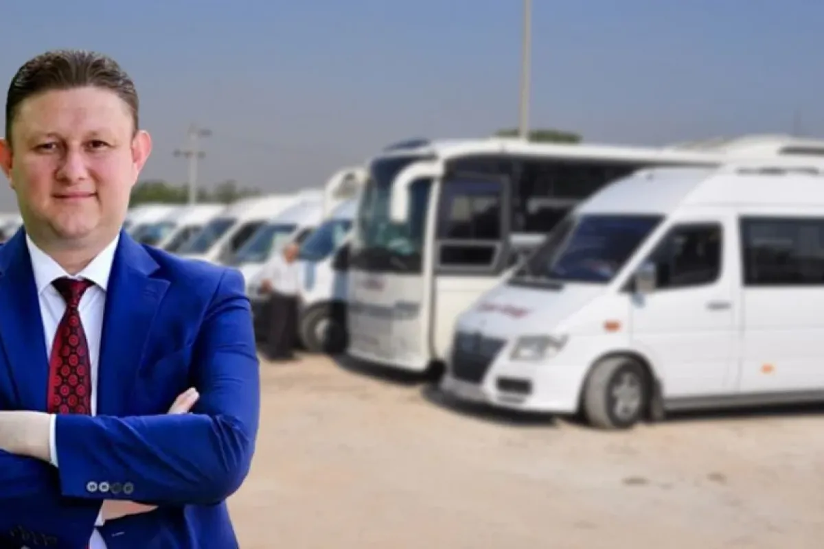 Servis sürücüsü kaçınca hoş olmayan görüntüler ortaya çıktı