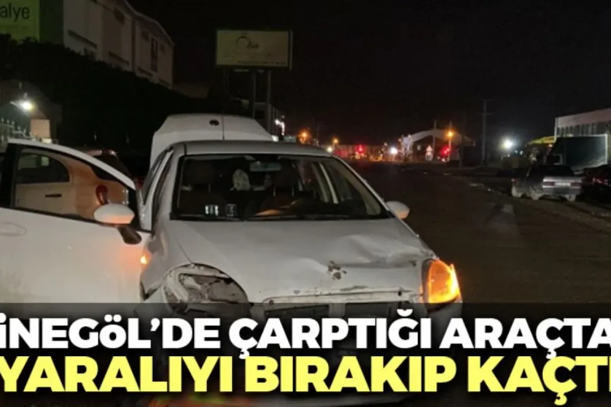 Çarptığı araçta yaralıyı bırakıp kaçtı