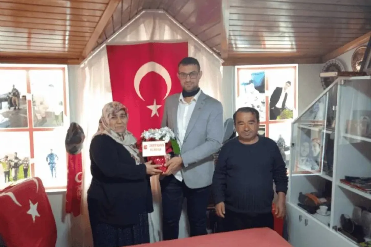 CHPden şehit ailelerine ziyaret