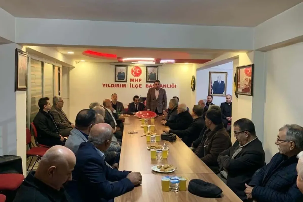 MHP Yıldırım İlçe Teşkilatı istişare toplantısı düzenledi