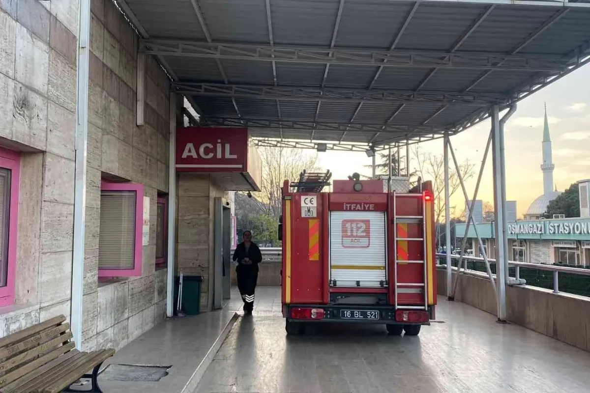 Bursada hastanede korkutan anlar