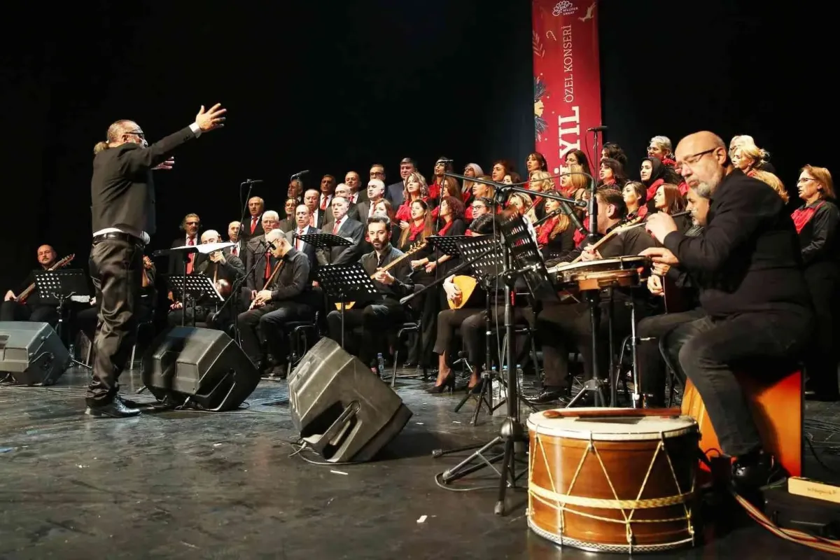 Nilüfer yeni yıla türkülerle merhaba dedi