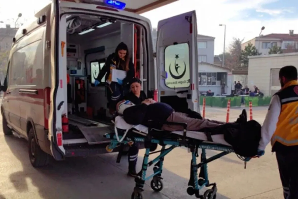 Motosiklet sürücüsü ölümden döndü!