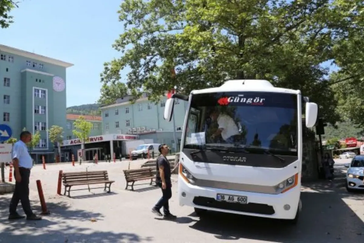 İnegöl Belediyesi'nden Bursa'da ki hastanelere ücretsiz servis hizmeti