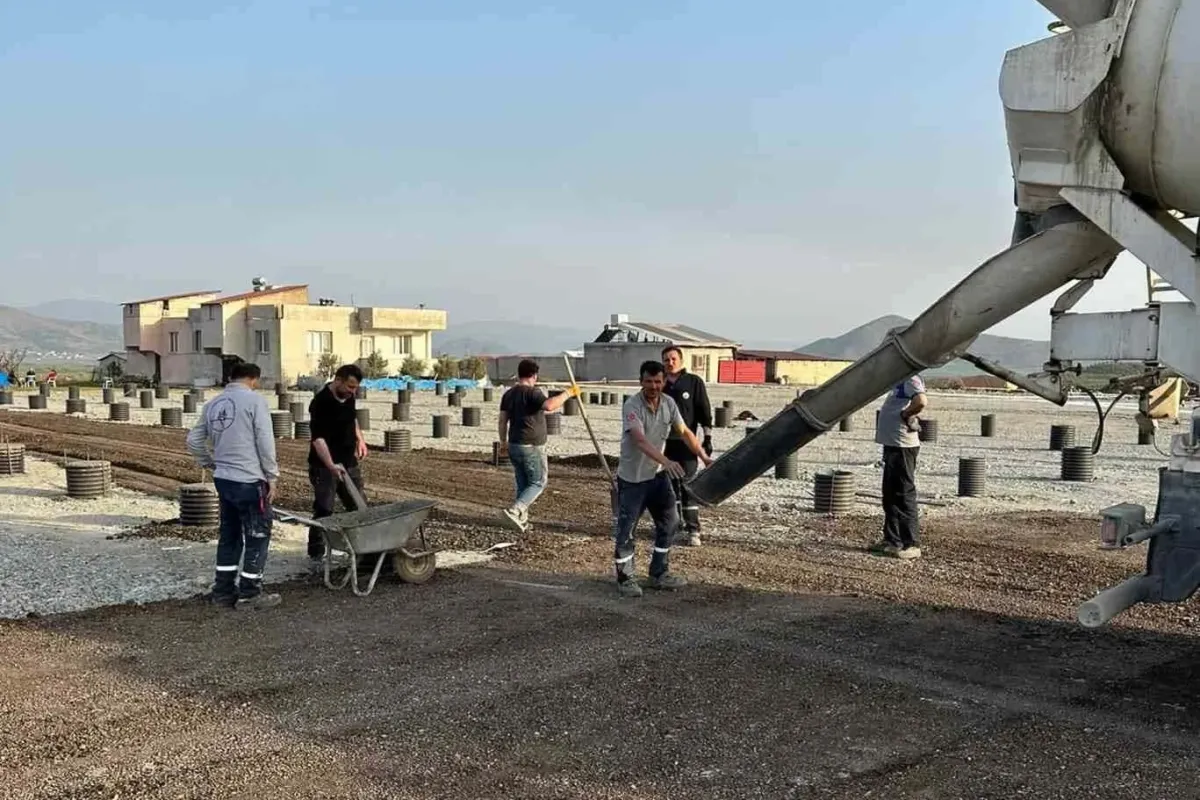 Konteyner kent için çalışmalar tamam