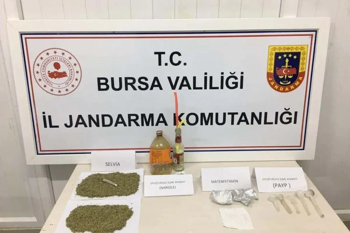 Bursada uyuşturucu tacirlerine yönelik operasyon: 2 tutuklama