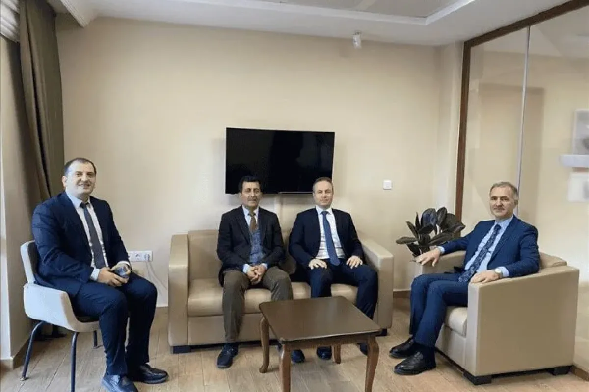 Başkan Tabandan Ziraat Bankası Müdürü Aydına Ziyaret
