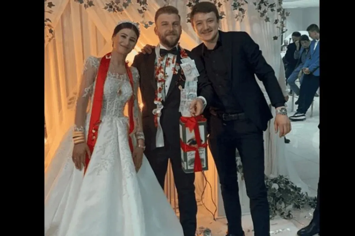 Arkadaşından damada 5 litrelik zeytinyağı!
