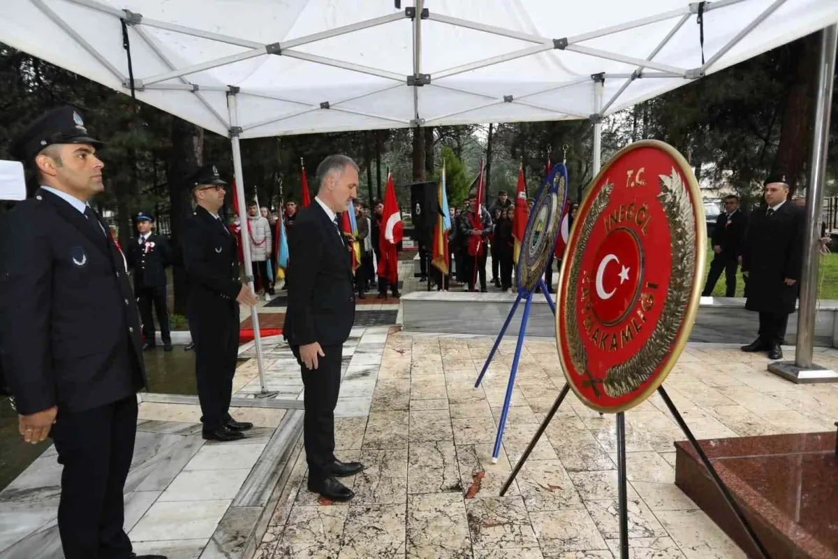 Çanakkale şehitleri İnegölde törenlerle anıldı