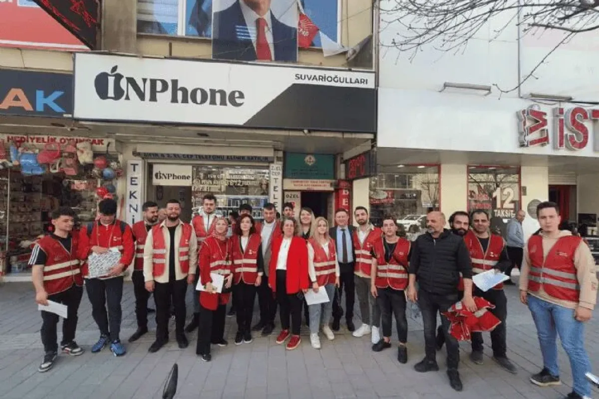 CHPli gençler çalışmaların startını verdi