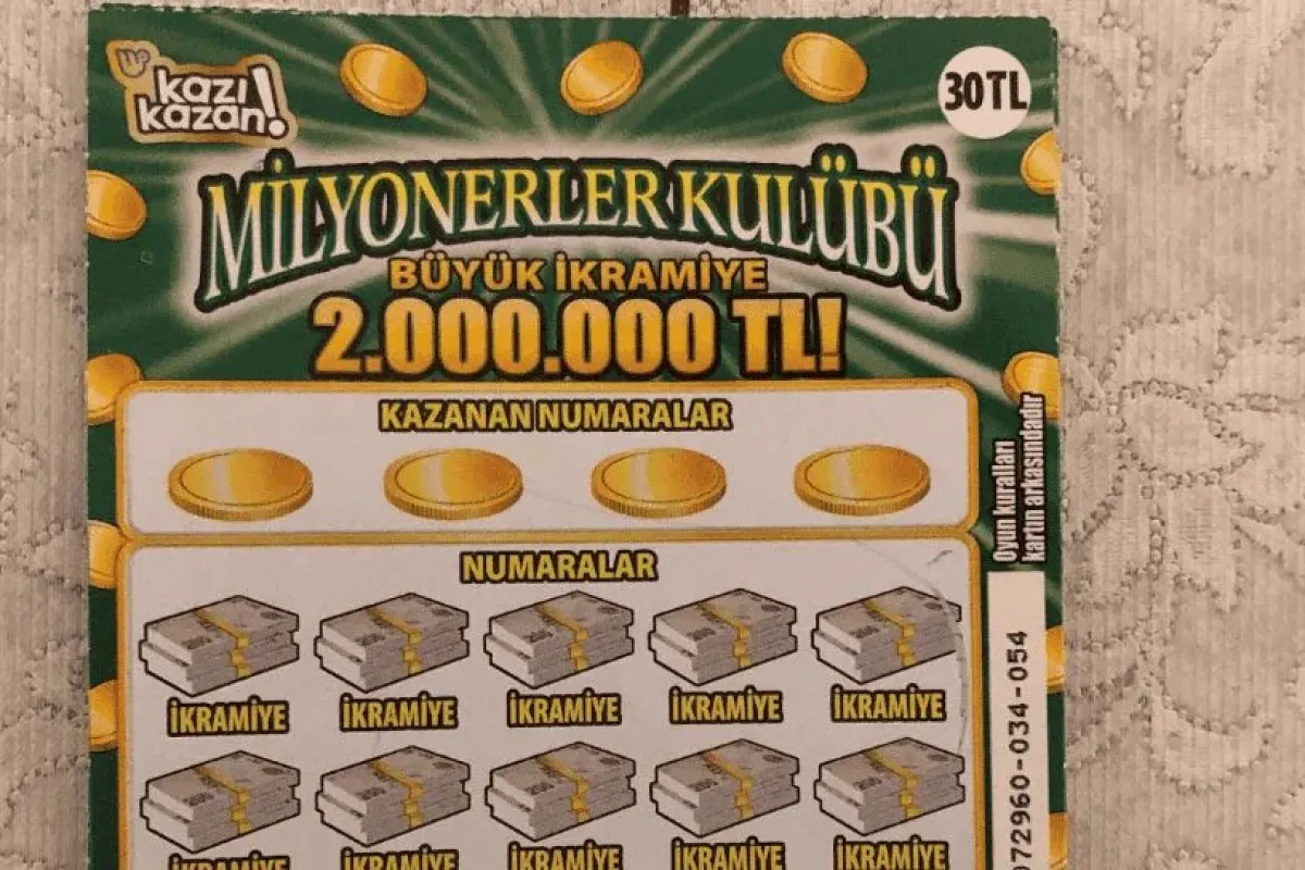 İnegölde kazı kazandan 2 milyon TL kazandı