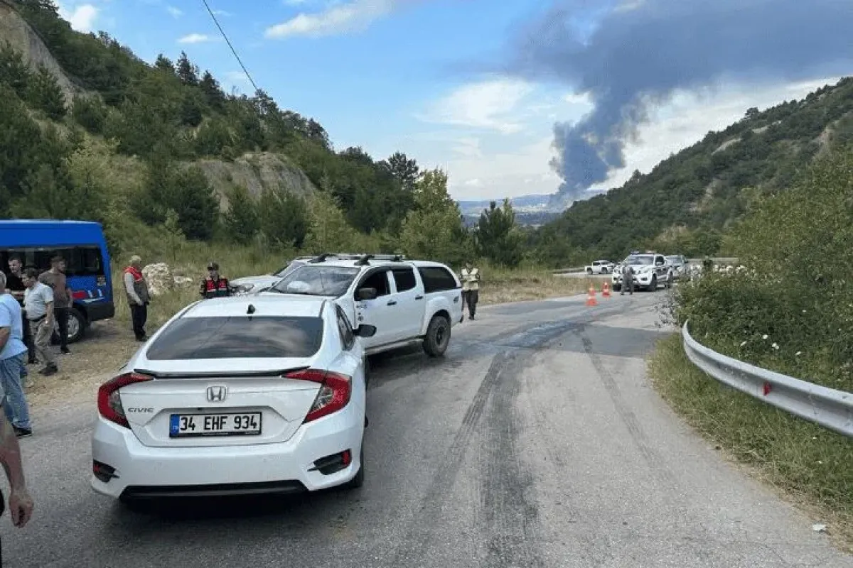 Cerrah yolunda kaza 6 yaralı