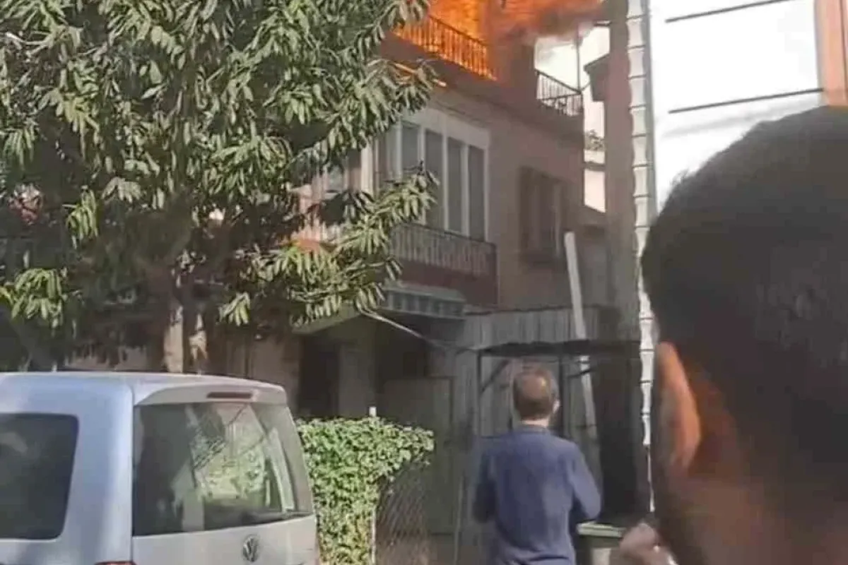 Bursada yangın paniği