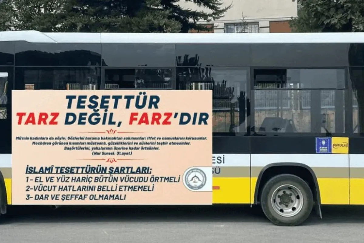 İnegöl herkes otobüse asılan bu reklamı konuşuyor