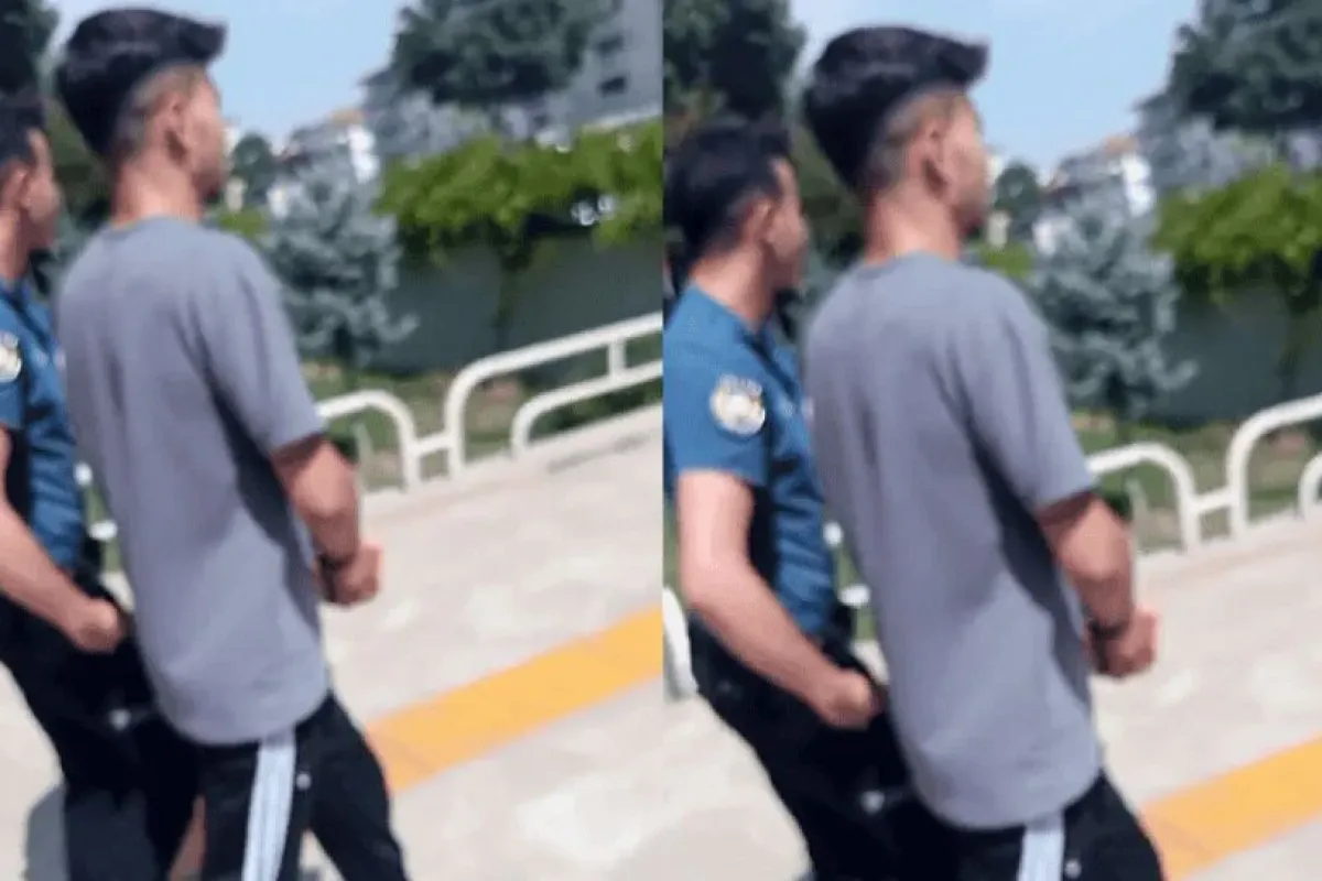 İnegöl'de her yerde aranan şahıs vergi dairesinde yakalandı