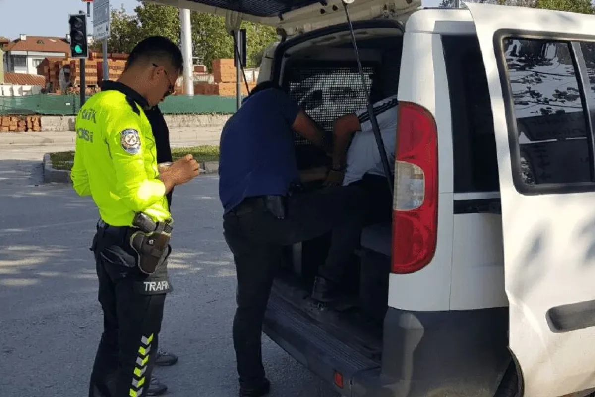 Polisin dikkati sayesinde yakalandı